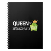 Koningin van notitieboek van spreadsheets (Voorkant)
