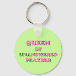 Koningin van onbeantwoorde gebeden sleutelhanger