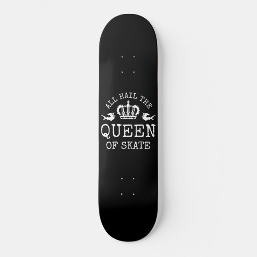 Koningin van Schaats Persoonlijk Skateboard (Voorkant)