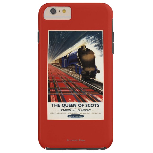 Koningin van Schots Pullman Train Case-Mate iPhone Case (Achterkant)