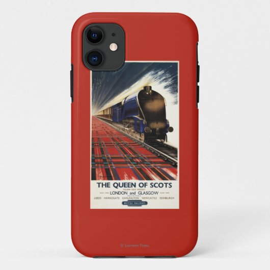 Koningin van Schots Pullman Train Case-Mate iPhone Case (Achterkant)