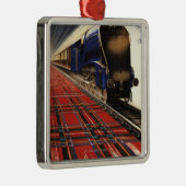 Koningin van Schots Pullman Train Metalen Ornament (Rechts)