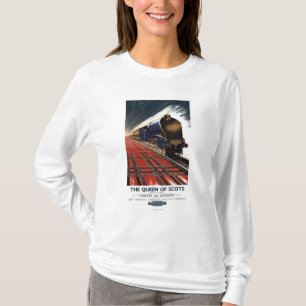 Koningin van Schots Pullman Train T-shirt