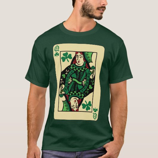 Koningin van Shamrocks T-shirt (Voorkant)