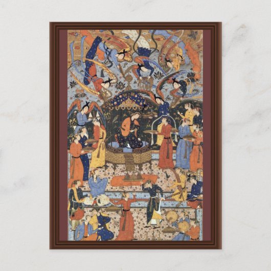 Koningin van Sheba door Persischer Meister (beste  Briefkaart (Voorkant)