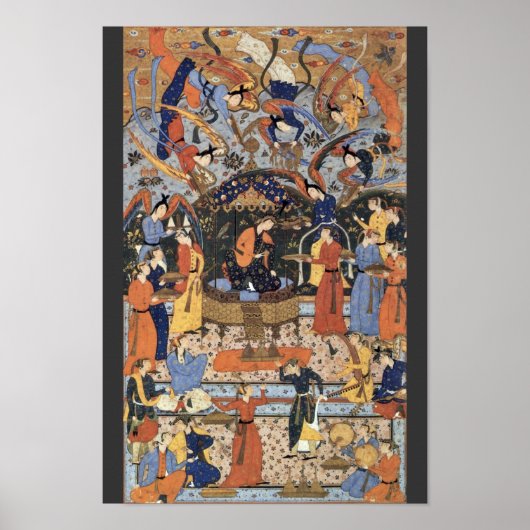 Koningin van Sheba door Persischer Meister (beste  Poster (Voorkant)