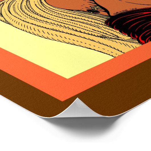 Koningin van Sheba Poster (Hoek)