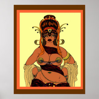 Koningin van Sheba Poster