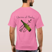 Koningin van Sheba T-shirt (Achterkant)