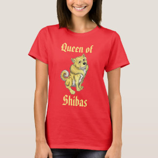 koningin van Shibas T-shirt