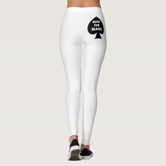 KONINGIN VAN SPADES GEBOUWD VOOR BBC LEGGINGS (Achterkant)