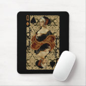 Koningin van Spades Mousepad Muismat (Met muis)