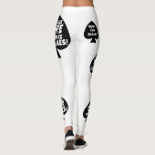 Koningin van Spades Wife Leggings (Achterkant)