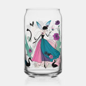 Koningin van Staven Blikvorm Glas (Voorkant)