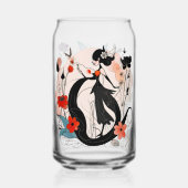 Koningin van Staven Blikvorm Glas (Achterkant)