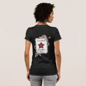 Koningin van sterren (donkere kleuren) t-shirt (Achterkant volledig)