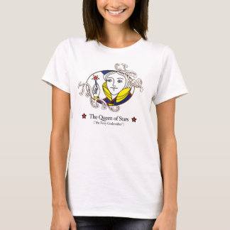 Koningin van sterren (lichte kleuren) t-shirt