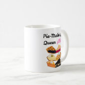 Koningin van taarten bakken koffiemok (Voorkant rechts)