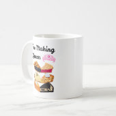 Koningin van taarten bakken koffiemok (Voorkant links)