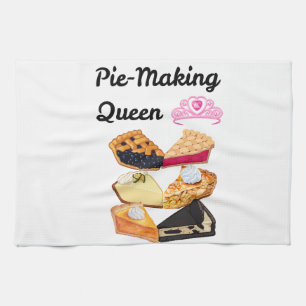 Koningin van Taarten maken Theedoek