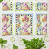 KONINGIN VAN TARTS THEEDOEK (Gevouwen)