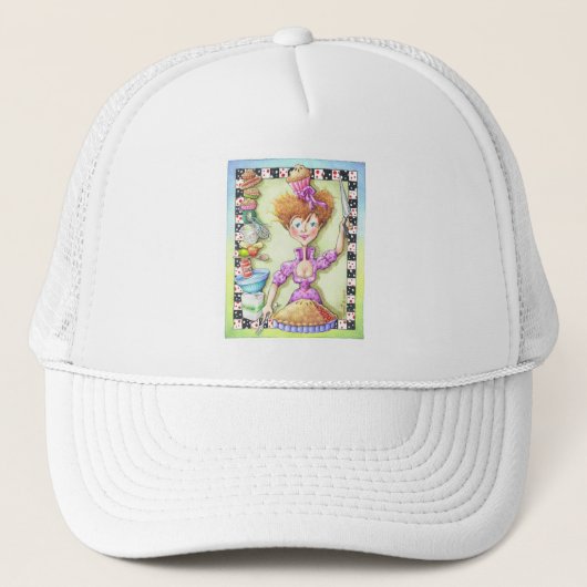 KONINGIN VAN TARTS TRUCKER PET (Voorkant)