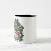 Koningin van Wands Tarot Goddess Tweekleurige Koffiemok (Center)