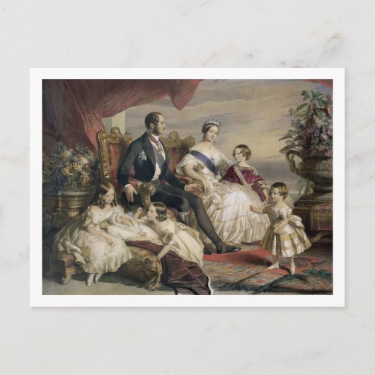 Koningin Victoria (1819-1901) en Prins Albert (181 Briefkaart (Voorkant)