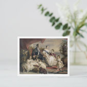 Koningin Victoria (1819-1901) en Prins Albert (181 Briefkaart (Staand voorkant)