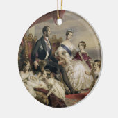 Koningin Victoria (1819-1901) en Prins Albert (181 Keramisch Ornament (Links)
