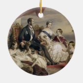 Koningin Victoria (1819-1901) en Prins Albert (181 Keramisch Ornament (Achterkant)