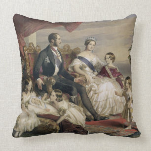 Koningin Victoria (1819-1901) en Prins Albert (181 Kussen