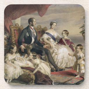 Koningin Victoria (1819-1901) en Prins Albert (181 Onderzetter