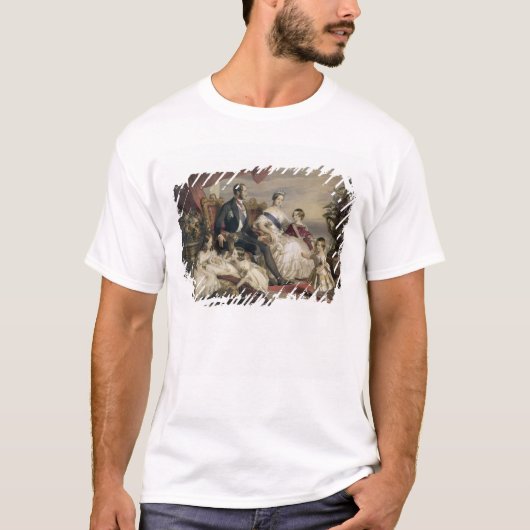 Koningin Victoria (1819-1901) en Prins Albert (181 T-shirt (Voorkant)