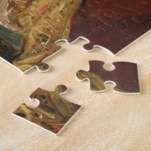 Koningin Victoria (1819-1901) met de kroon O Legpuzzel (Zijkant)