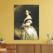 Koningin Victoria 1842 Canvas Afdruk (Insitu (Woonkamer))