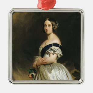 Koningin Victoria 1842 Metalen Ornament