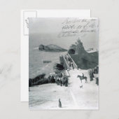 Koningin Victoria aan de Franse kust Briefkaart (Voorkant / Achterkant)