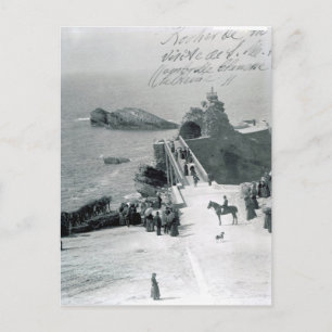 Koningin Victoria aan de Franse kust Briefkaart