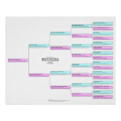 Koningin Victoria Ancestry Poster (Voorkant)