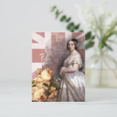  koningin Victoria Briefkaart (Staand voorkant)