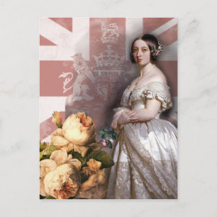  koningin Victoria Briefkaart