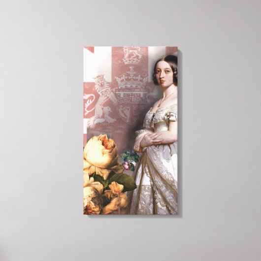 koningin Victoria Canvas Afdruk (Voorkant)