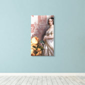 koningin Victoria Canvas Afdruk (Insitu (Houten vloer))