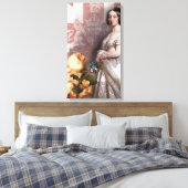 koningin Victoria Canvas Afdruk (Insitu (Slaapkamer))