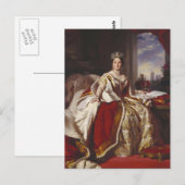 Koningin Victoria: Coronatie Briefkaart (Voorkant / Achterkant)