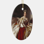 Koningin Victoria: Coronatie Keramisch Ornament (Rechts)