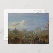 Koningin Victoria die aankomt bij de Gare de l'Est Briefkaart (Voorkant / Achterkant)