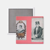 Koningin Victoria en Prins Albert bladwijzer Magneet (Voorkant / Achterkant)