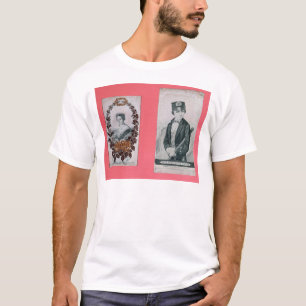 Koningin Victoria en Prins Albert bladwijzer T-shirt